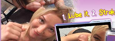 hot blonde stroke jobs